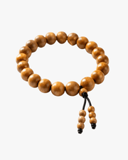 Handmade Chandan bracelet for men and women with natural sandalwood beads