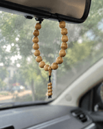 Natural Chandan wood bracelet with handcrafted design for daily wear