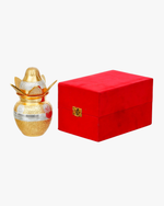 Gold plated decorative kalash with premium red velvet gift box