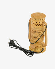 Handmade wooden carved lantern lamp for home and balcony décor